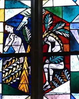Panel de Vidrio Emplomado Personalizado para Iglesia, Figura Religiosa, Vidrio Artístico Laminado para Dormitorio, Sala de Estar, Decoración de Lujo