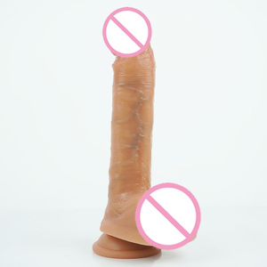 Pengiriman cepat <span class=keywords><strong>dildo</strong></span> silikon dengan perasaan nyata yang dapat ditekuk dan <span class=keywords><strong>Vibrator</strong></span> realistis untuk pria dan wanita - Product Image 3