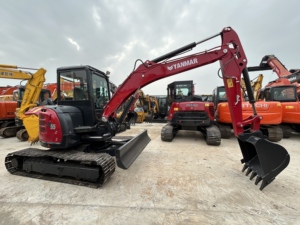 รถขุดขนาดเล็กยี่ห้อ Yanmar VIO55 5.5 ตัน มือสอง เหมาะสำหรับงานฟาร์มและงานก่อสร้าง - Product Image 2