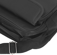 Sac de rangement d'outils en nylon noir personnalisé en usine sac de rangement portable organisateur portable sac d'outils de compteur de puissance