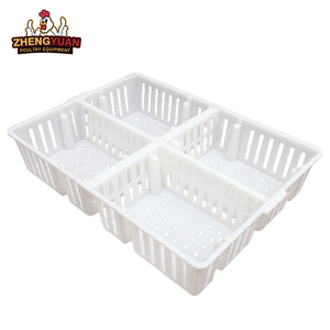 four compartment chicks egg transport crate day old chick transport boxes Chicken farm equipment transport cage