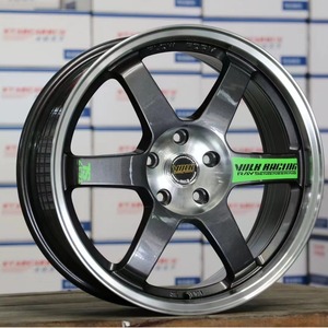 ล้อฟอร์มฟลอว์ ขนาด 18 20 22 นิ้ว 5x114.3 4x100 <span class=keywords><strong>สี</strong></span><span class=keywords><strong>ดำ</strong></span>ด้าน สำหรับ Honda Civic Accord Nissan Altima 350Z Miata Yaris <span class=keywords><strong>SUV</strong></span> - Product Image 4