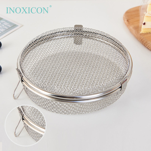 Huishoudelijke Roestvrijstalen Keuken Friteuse Accessoires Oliefilter Grill Afvoer Gereedschap Fijn Mesh Groente Drainer Vaatwasser Veilig - Product Image 4