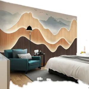 Customized Modern 3D Sports Design Children Non Woven Fabric Vinyl Mural Wallpaper