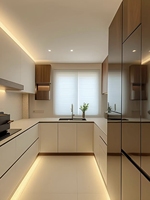 Solution tout-en-un pour la décoration de villas modernes de luxe, rendu architectural 3D, service de design d'intérieur, matériaux inclus