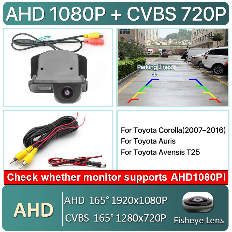 AHD 1080P-CVBS 720P