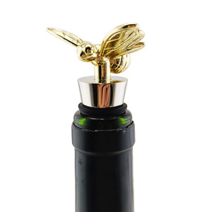 Promotion métal Animal tête d'abeille en forme <span class=keywords><strong>de</strong></span> bouchons <span class=keywords><strong>de</strong></span> <span class=keywords><strong>vin</strong></span> Silicone caoutchouc Champagne Prosecco bouchon <span class=keywords><strong>de</strong></span> bouteille <span class=keywords><strong>de</strong></span> <span class=keywords><strong>vin</strong></span> - Product Image 6