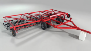 Quadivator UTV ATV Drag Harrow dengan Hitch Universal-garu pertanian tahan lama untuk bidang pertanian rumput & makanan - Product Image 2