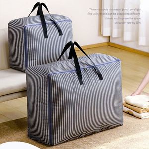 Sac de rangement pour vêtements et couettes de haute qualité à prix abordable, en tissu Oxford imperméable, grand sac de voyage et de déménagement - Product Image 6