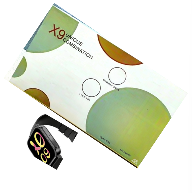 Reloj Wearable Smartwatch Connected Smart Watch Montre Connectee Intelligente X9 Unique Combination