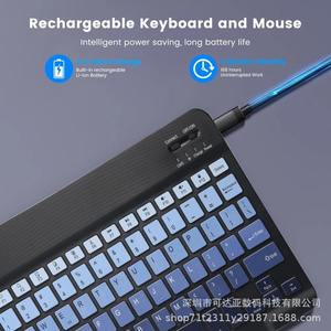 Toetsenbord En Muis Combo Azerty <b>bluetooth</b> 5.0 Keyboard and <b>Mouse</b> <b>bluetooth</b> Keyboard and <b>Mouse</b> for Mi Pad 6 - Product Image 2