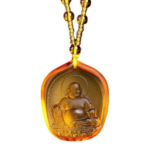 Kalung <span class=keywords><strong>Tara</strong></span> Hijau obat Panjang liontin Buddha untuk pria dan wanita, liontin Buddha Amitabha untuk sambungan - Product Image 5