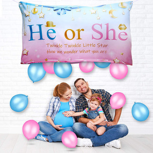 Fournisseurs Baby Shower Baby Shower Ideas Garçon ou Fille Favor Gender Reveal Drop Bag Gender Reveal Party Decoration ZA11 - Product Image 5