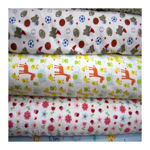 Produsen menjual kain flanel Digital 100% katun, spesifikasi warna dapat disesuaikan - Product Image 1