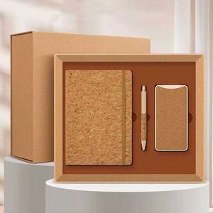 ECO Stainless Steel Coffee Cup Notebooks Pen <b>USB</b> Flash Personalized Business Back to School Christmas Luxury Office Gift Sets - Product Image 2