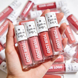 Gloss à lèvres vegan à faible MOQ, changeant de couleur, repulpant, transparent, rose clair, nude, gloss à lèvres en marque privée - Product Image 1