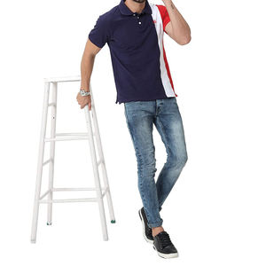 Polo de manga corta con cuello vuelto para hombre con su logotipo Polo profesional de secado rápido y cómodo para hombre - Product Image 5