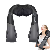 Massage Shiatsu Cou et Dos Bien-être, Massage Épaule et Nuque avec Chaleur Apaisante pour Soulager les Douleurs Musculaires du Corps, Massage des Tissus Profonds