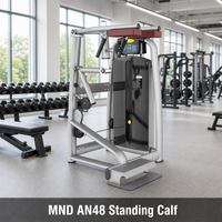 Machine à fessiers assis à charges sélectionnables, équipement de musculation professionnel pour salle de sport, avec pile de poids sélectionnable pour club de fitness
