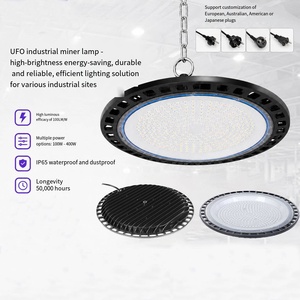 Lampe industrielle UFO, Lampe LED Soucoupe Volante, <span class=keywords><strong>Éclairage</strong></span> haute luminosité pour ateliers, usines et entrepôts, Lampe industrielle pour mines - Product Image 2