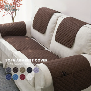 Protecteur de meubles antidérapant matelassé housse de <span class=keywords><strong>fauteuil</strong></span> canapé canapé sectionnel housses de canapé poches oreillers lombaires coussins de siège - Product Image 2