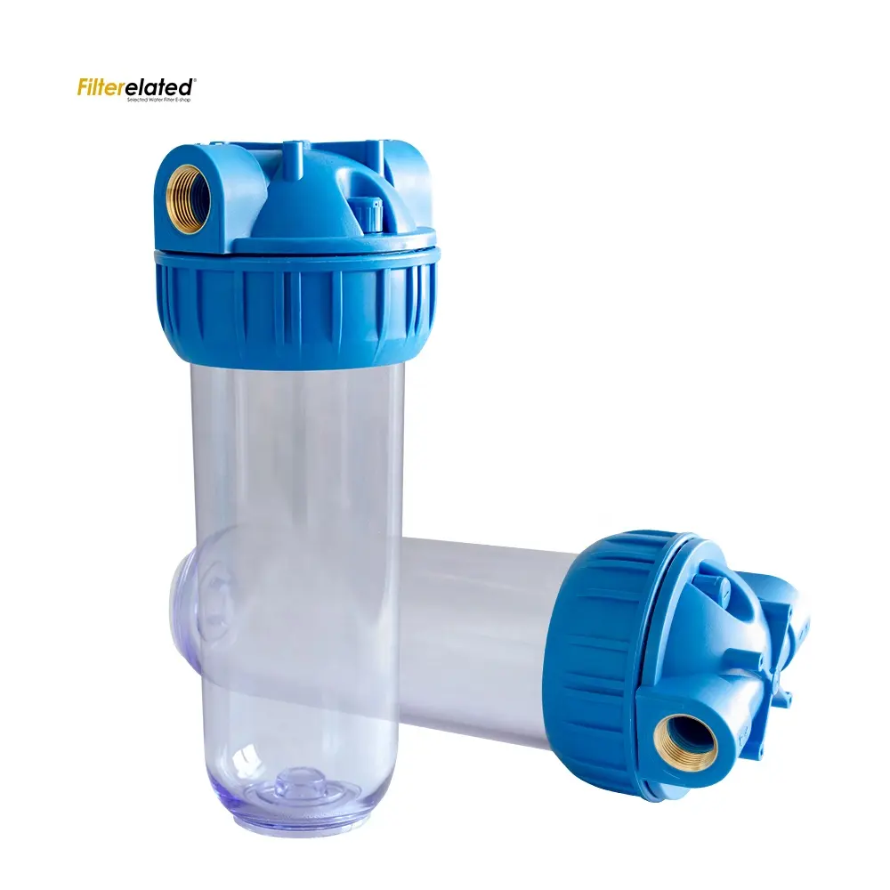 İtalyan avrupa tarzı su filtre yuvası Pp Pet Nsf basınç büyük mavi su filtresi arıtma konut