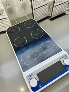 Agitador Magnético Múltiple para Laboratorio, Mezclador para Mezclar Sólidos y Líquidos, Control Digital de Velocidad, Agitador de Laboratorio Multiposición - Product Image 2