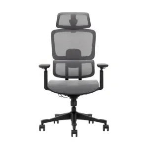 High Quality Heated Ergonomic European Office Chair Comfortable Swivel Mesh Fabric Foam Material China-Made High Comfort Chair