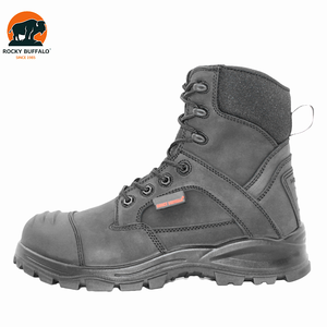 Chaussures de sécurité Rocky <span class=keywords><strong>Buffalo</strong></span> en gros, très demandées, résistantes à l'usure, en cuir nubuck, à lacets, bottes de haute qualité avec semelle extérieure injectée en PU et TPU - Product Image 2