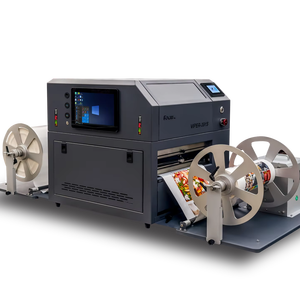 Màu kỹ thuật số Hãng sản xuất nhãn CuộN để cuộn dính máy in phun nhãn dán máy in vận chuyển sản phẩm Logo Máy in nhãn và cắt - Product Image 1