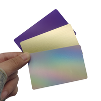 Pas cher prix 13.56Mhz mi-fare Des-fire EV2 2k 4k 8k contrôle d'accès paiement inscriptible carte de visite nfc vierge