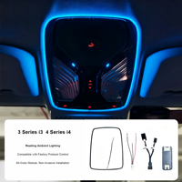 Kit d'éclairage d'ambiance pour BMW Série 3 4 5 6 7 X3 X4 X5 X6 X7, 3-5W 12V, lampe LED d'ambiance intérieure pour voiture, amélioration de la décoration