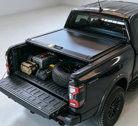 Couverture de benne rigide pliable en trois parties Ford Ranger Tremor Heavy Duty, imperméable, en aluminium, pour la protection du chargement des camionnettes