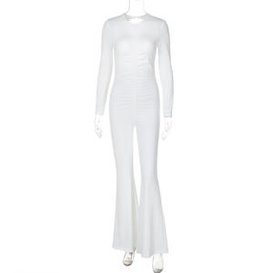 Mode Combinaison Offre Spéciale Dos Nu Une Pièce À Manches Longues Combinaisons Combishorts Sexy Soirée Vêtements Costumes - Product Image 6