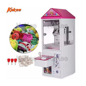 Low Noise Gasha Capsule Dolls Mini Claw Machine for Shopping Malls Plush Toy Vendor 24 House Profit <strong>Maker</strong> Crane Machine - Product Image 3