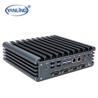 Mini PC Linux Iris Xe Graphics sans ventilateur, écran 4K HD, WiFi double canal, double carte réseau, ordinateur industriel X86 embarqué, en stock (4)