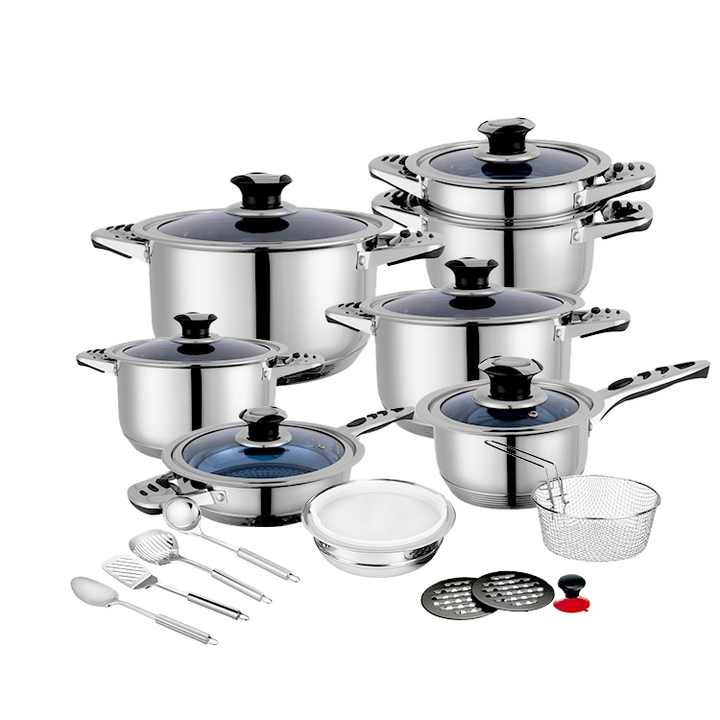 German hot sell 12/ 21/30 /40 / 50 / 60 / 80 pcs stainless steel