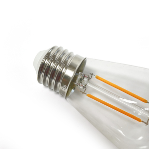 <span class=keywords><strong>Led</strong></span> <span class=keywords><strong>Filament</strong></span> đèn S45 rõ ràng hổ phách thủy tinh sinh thái 1W 2W E26 E27 - Product Image 6