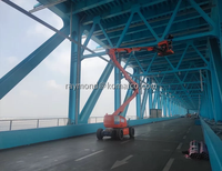 DINGLI BA20CRT2 Brand New Articulated Boom Lift 20.15m Hauteur de travail 10.53m Plage de fonctionnement 380V Steel Mobile Aerial Retail