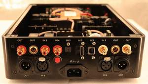 D-28 (ES9038Pro), dispositivo de audio equilibrado, DAC + equilibrado, funciones de preamplificador XLR/RCA, entradas analógicas, cuatro entradas digitales ES - Product Image 3