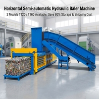 Presse à balles verticale hydraulique pour déchets, compacteur de cartons et textiles, pour le recyclage du plastique et les stations de tri des déchets