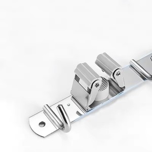 304 Thép Không Gỉ Treo Tường Chổi Tổ Chức Nhiệm Vụ Nặng Nề Kim Loại Không-Trượt Chổi Lau Chủ Với Wall Mount - Product Image 4