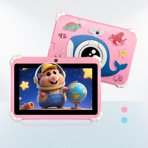 卸売7インチの子供用タブレットPC 3000MAHバッテリー1024x600解像度MTKクアッドコア - Product Image 2