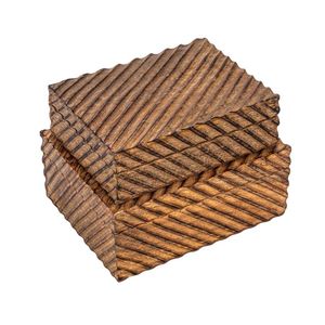 Compre una caja organizadora de madera maciza hecha a mano para decoración del hogar, empaque de regalos y almacenamiento, de exportadores indios. - Product Image 5