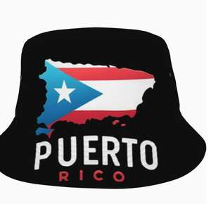 بويرتو ريكو طباعة علم الصياد قبعة واقية من الشمس كرة القدم الأوروبي زهرة المملكة المتحدة قبعة للرياضة في الهواء الطلق - Product Image 4