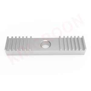 Placa de sujeción de correa dentada KINGROON Reprap, 9x40mm, aluminio anodizado para impresora 3D - Product Image 1