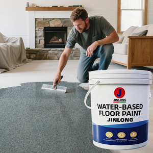 Cao cấp Epoxy lớp phủ sàn cho bê tông sàn xuất hiện chất lỏng hầm sơn Con lăn ứng dụng bán buôn chứng nhận MSDS - Product Image 1