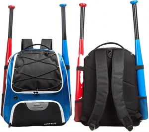 BSCI factory Youth Baseball <b>Bat</b> Bags T-<b>Ball</b> Softball Backpack with External Helmet Holder and Shoe Compartment for Women and Men - Product Image 3