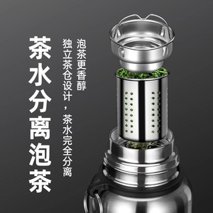 Good Vacuum 316 Stainless Steel Water <b>Bottle</b> 2L Insulated <b>Thermos</b> Flask For Outdoor Travel Hiking - Product Image 4