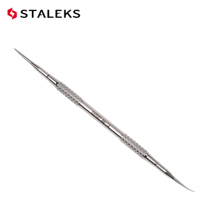 Strumenti Professionali per Manicure Staleks in Acciaio Inossidabile, Spingi Cuticole a Doppia Estremità per Rimuovere Sporco, Impurità, Pelle Morta/Callosità - Product Image 6